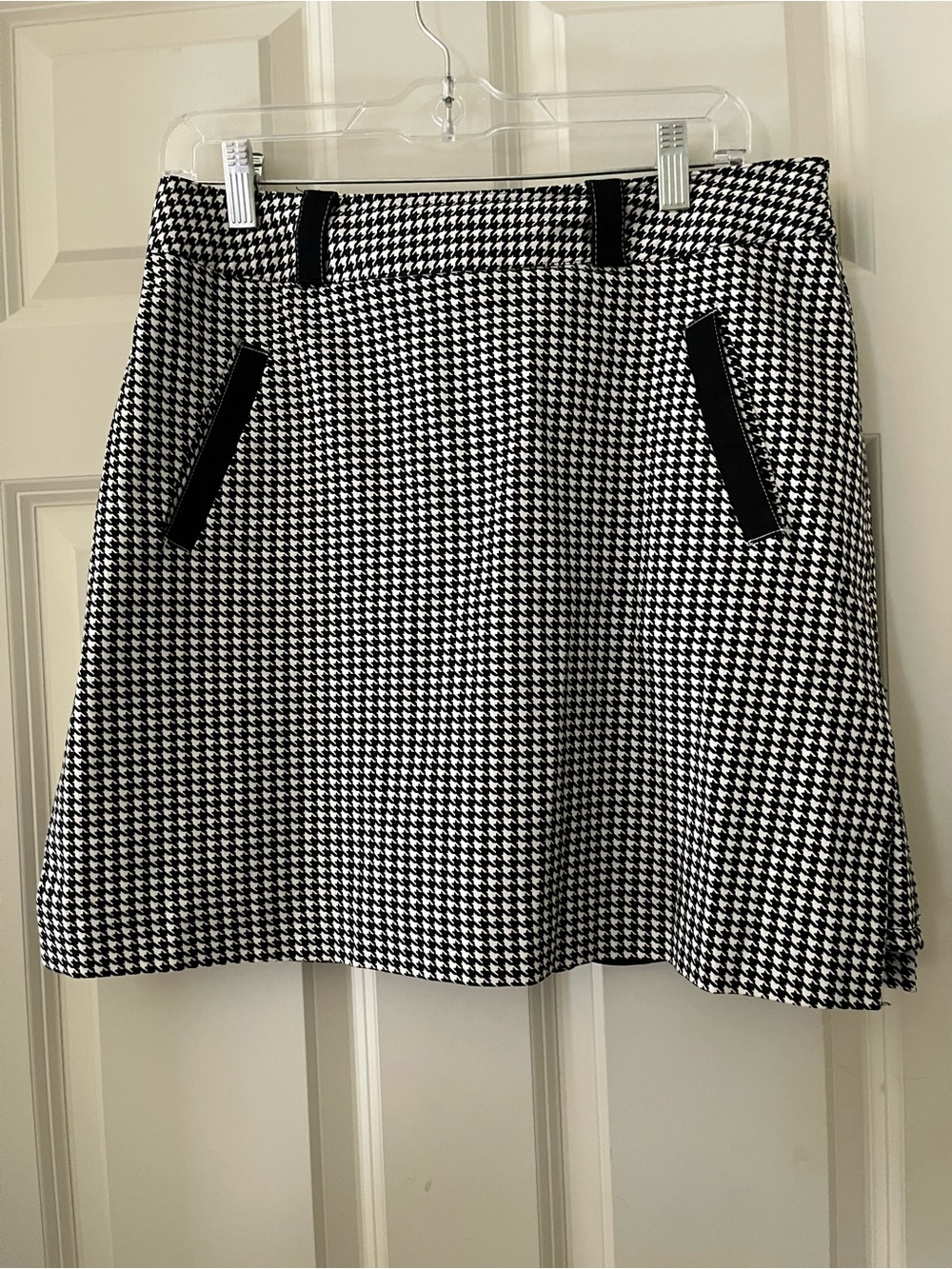 Women’s Sport Haley Golf Skort Black White Houndstooth Athletic Skirt skort 10